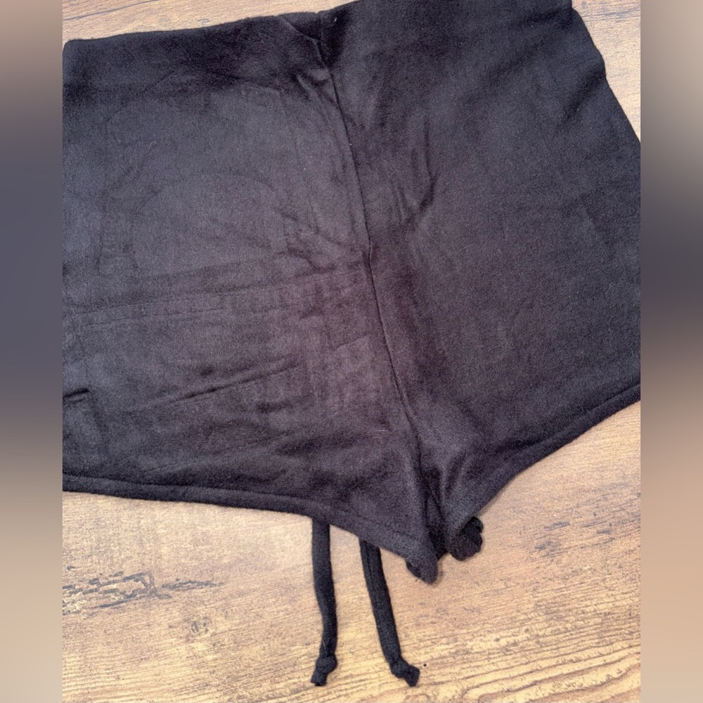 Fashion Nova High Waist Black Knit Micro Shorts - Picture 6 of 7